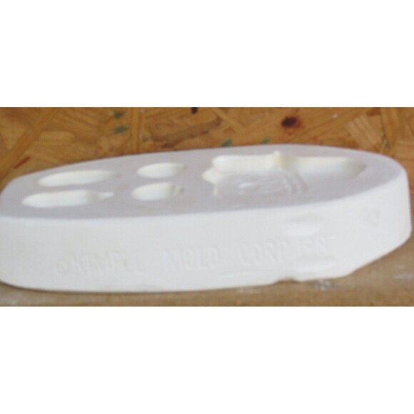 Kimple Open Pour Witch Slip Mold 1246 Head / Hands / Feet - Picture 5 of 8